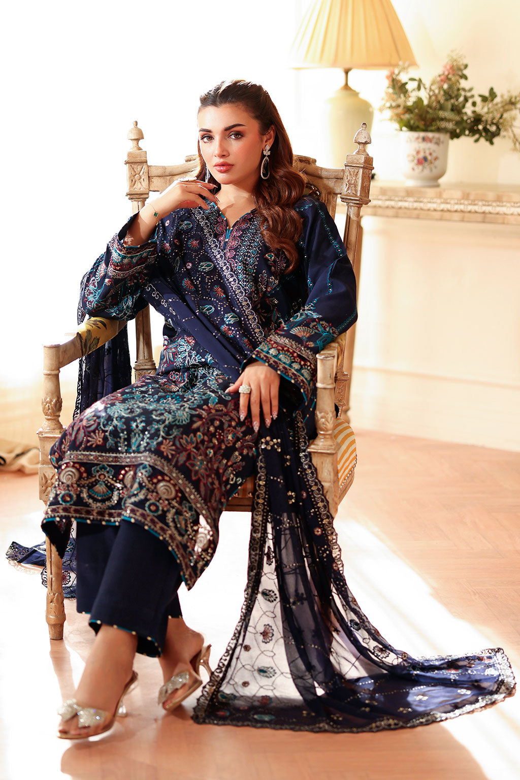 Ramsha | Aangan Luxury Raw silk | AA-201-4