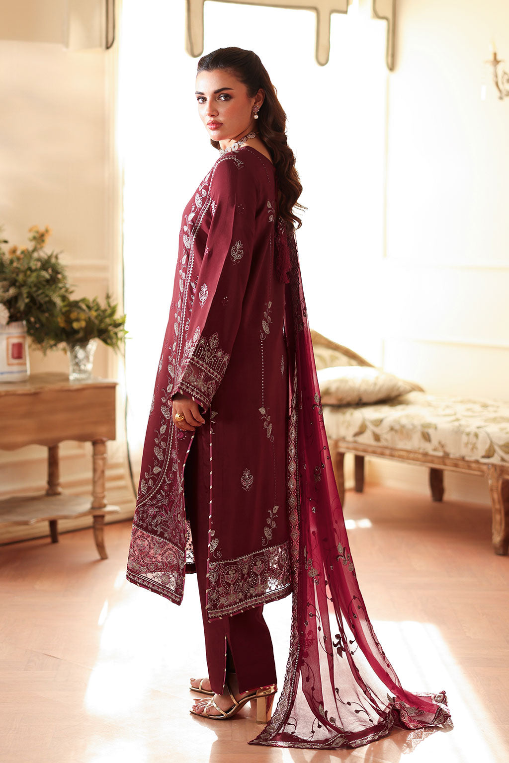 Ramsha | Aangan Luxury Raw silk | AA-203-2