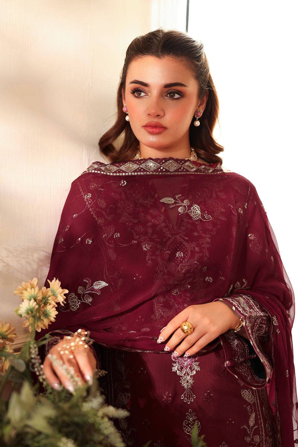 Ramsha | Aangan Luxury Raw silk | AA-203, image 4