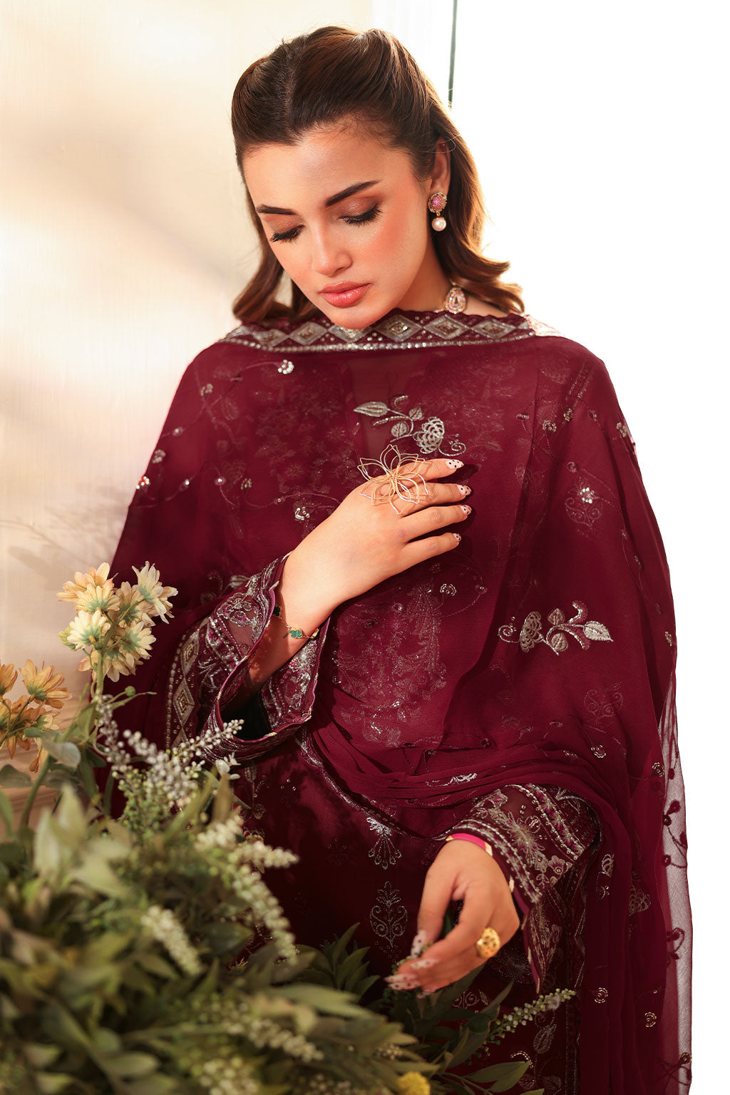 Ramsha | Aangan Luxury Raw silk | AA-203, image 5