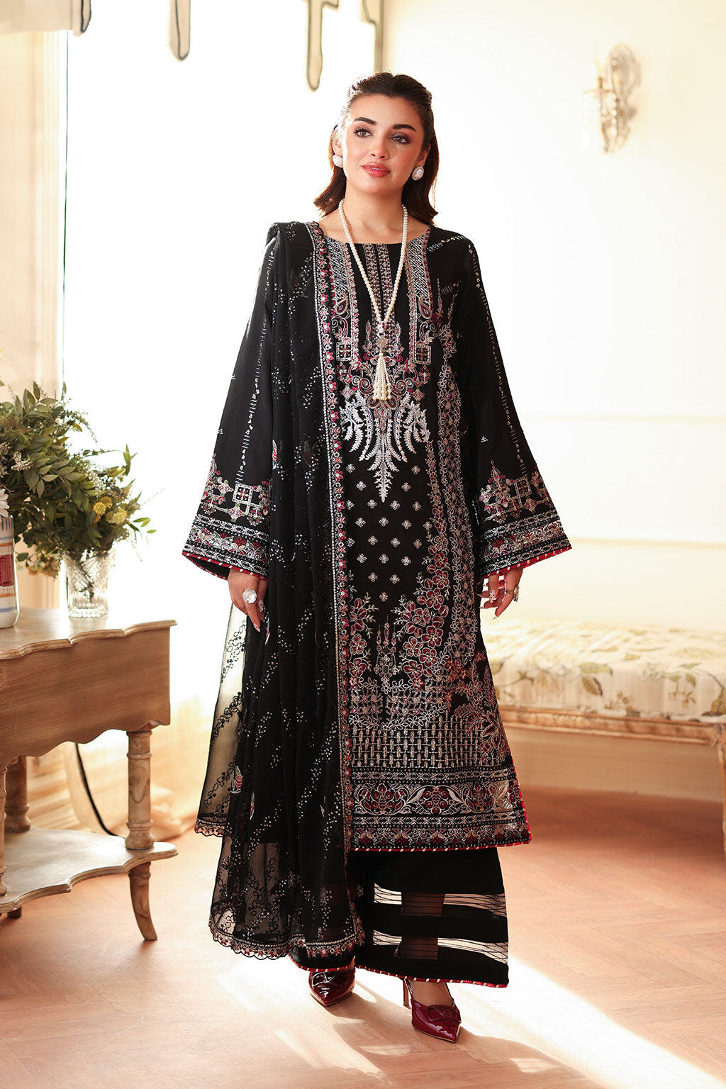 Ramsha | Aangan Luxury Raw silk | AA-206