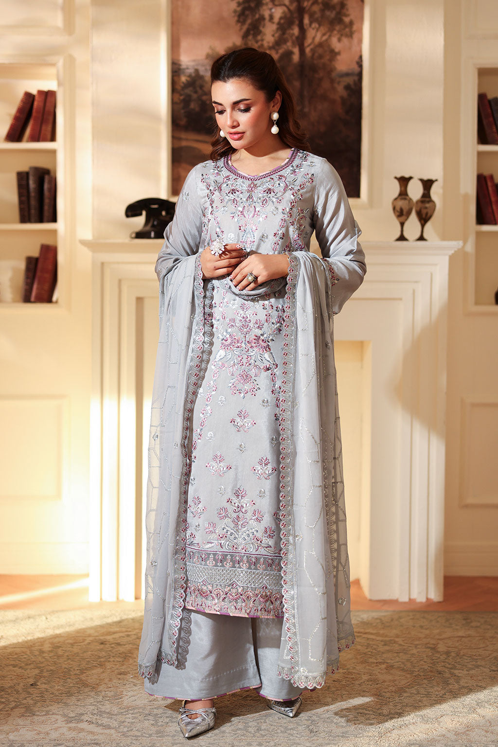 Ramsha | Aangan Luxury Raw silk | AA-209-3