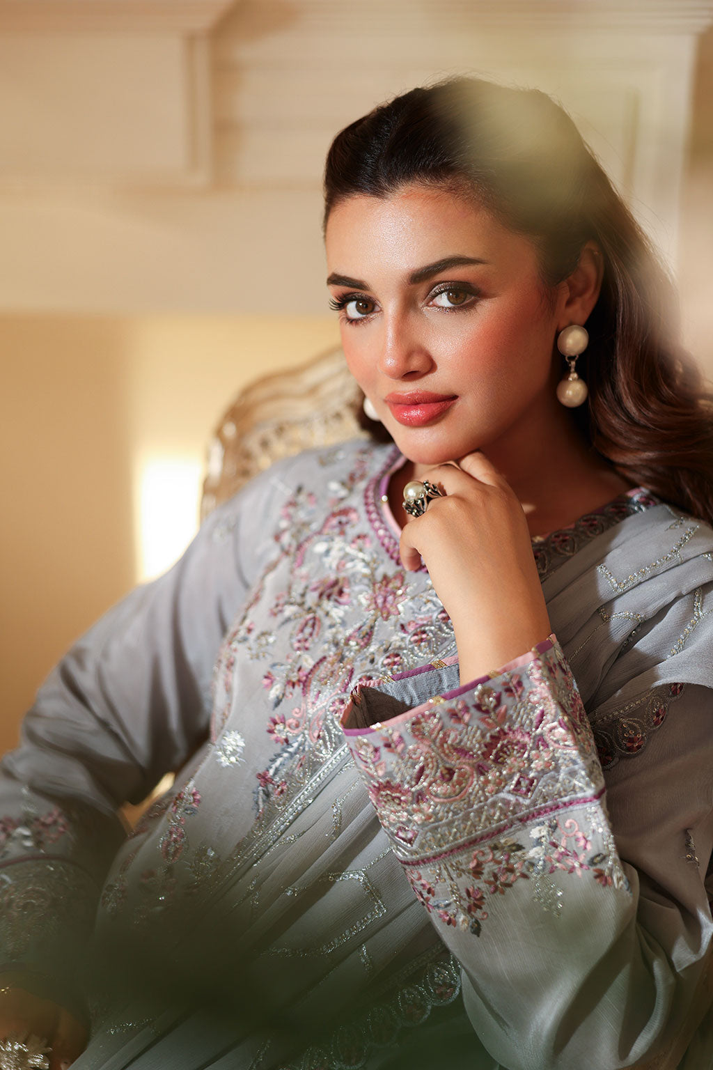 Ramsha | Aangan Luxury Raw silk | AA-209-7
