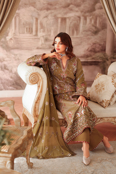 Ramsha | Aangan Luxury Raw silk | AA-210