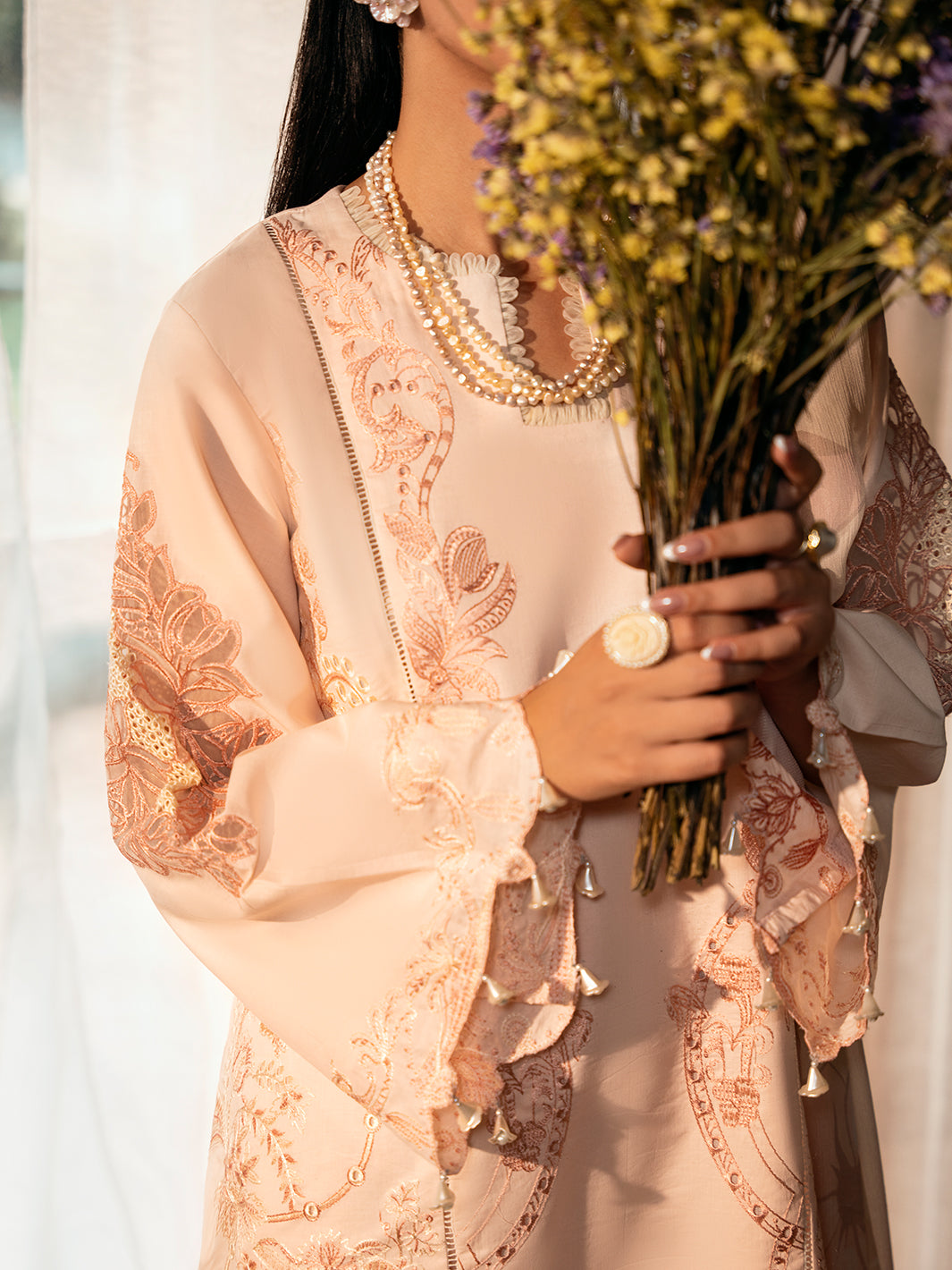 Izel | Dastak Luxury Lawn | AARZOO -  Izel Ladies Clothes - Original Designer Dress - House of Maryam