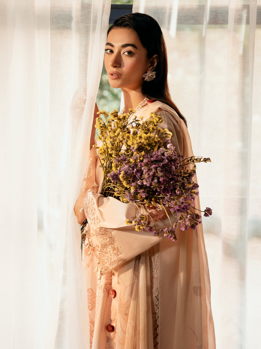 Izel | Dastak Luxury Lawn | AARZOO -  Izel Ladies Clothes - Original Designer Dress - House of Maryam
