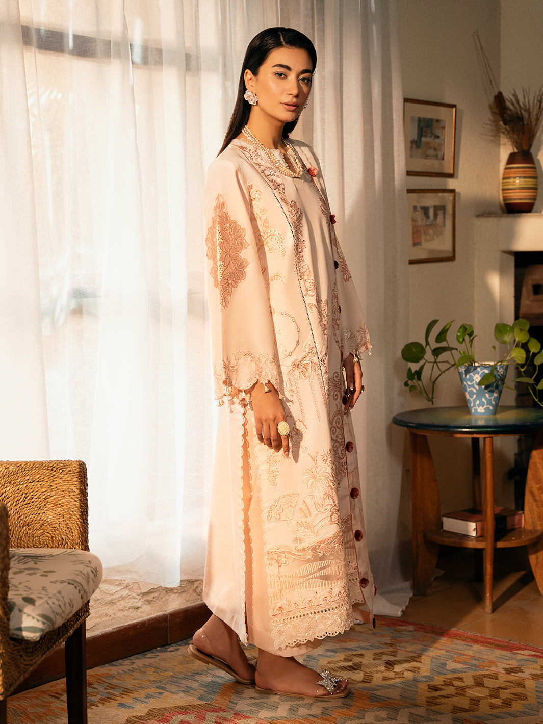 Izel | Dastak Luxury Lawn | AARZOO -  Izel Ladies Clothes - Original Designer Dress - House of Maryam