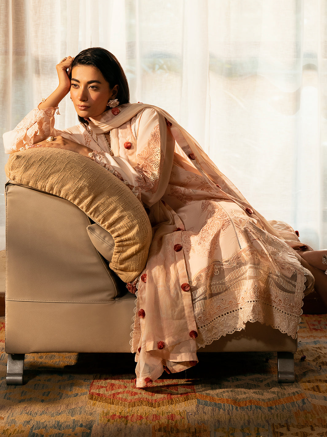 Izel | Dastak Luxury Lawn | AARZOO -  Izel Ladies Clothes - Original Designer Dress - House of Maryam
