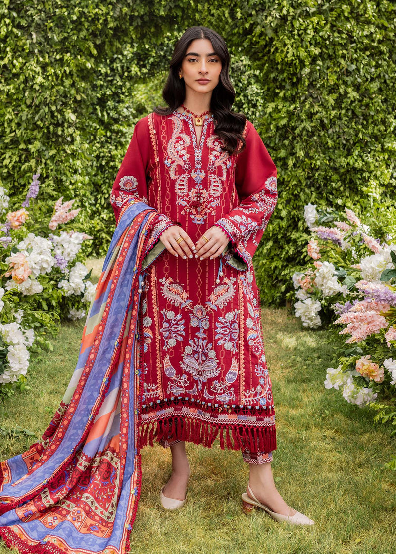 Sadaf Fawad Khan | Lawn 24 | Suzani (B) by Designer Sadaf Fawad Khan - House of Maryam - Pakistani Designer Ethnic Wear in {{ shop.shopifyCountryName }}