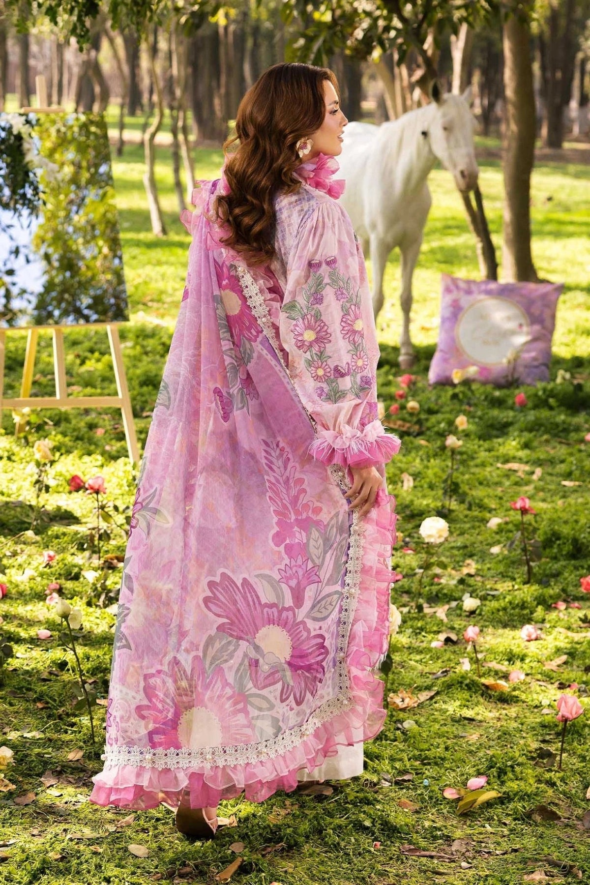 Adans Libas | Chantelle 26 | CHANTELLE 1757-Brand:Adans Libas-Type:Ladies Clothes-Lilac-Lawn-House of Maryam- Buy in UK, USA