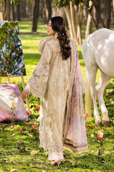 Adans Libas | Chantelle 26 |CHANTELLE 1758-Brand:Adans Libas-Type:Ladies Clothes-Ivory-Lawn-House of Maryam- Buy in UK, USA