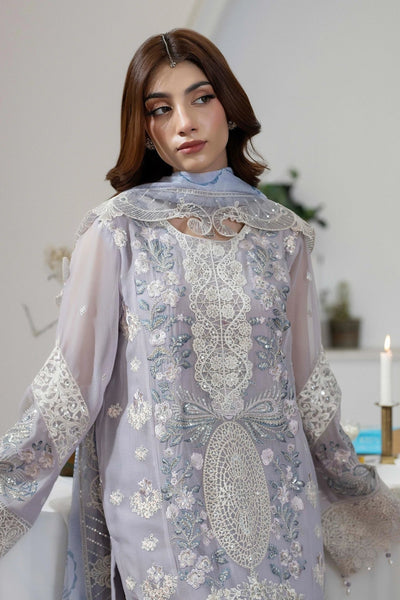 Adans Libas | Eid Festive Chiffon | EID FESTIVE 1793-Brand:Adans Libas-Type:Ladies Clothes-Soft Lilac-Chiffon-House of Maryam- Buy in UK, USA