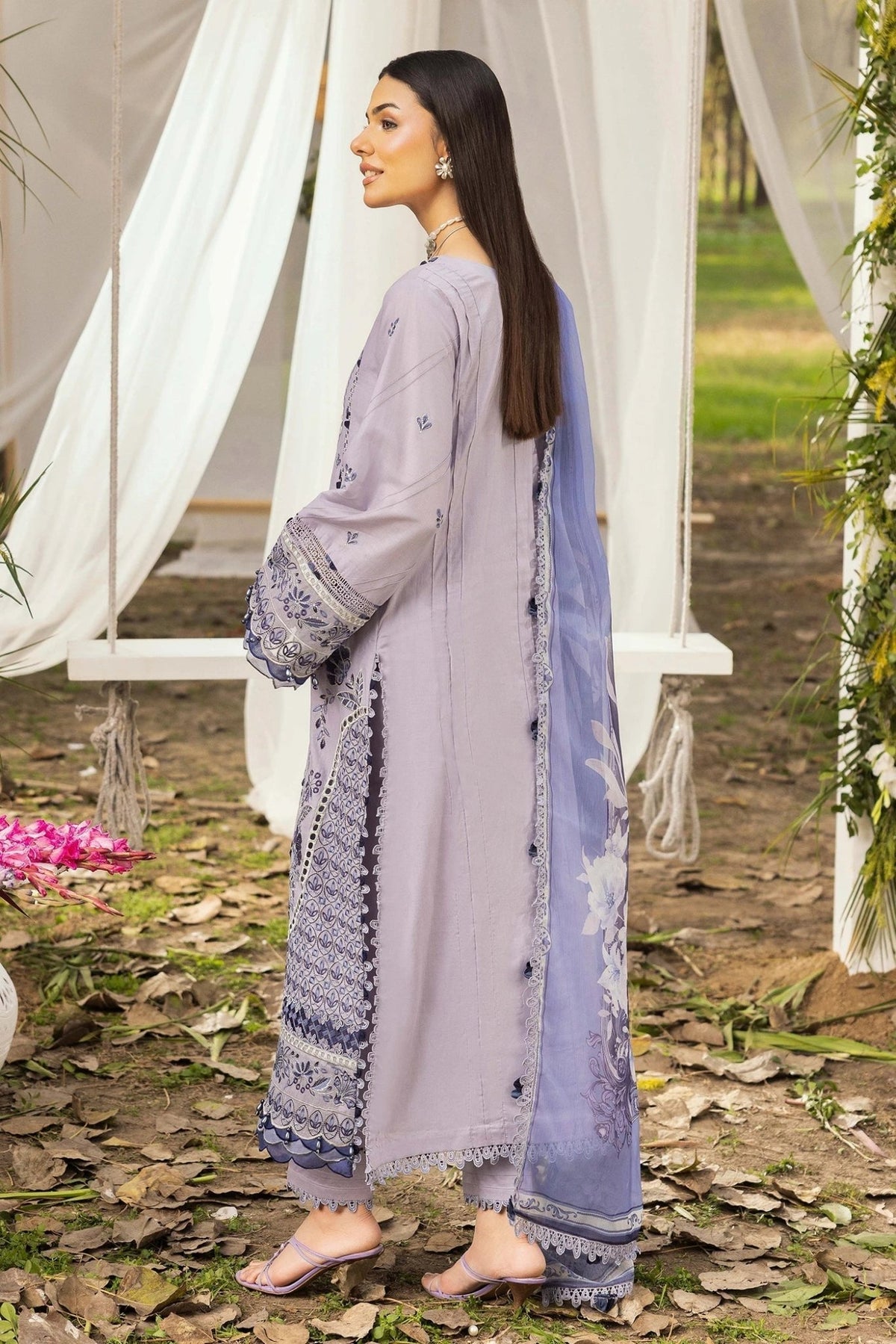 Adans Libas | Gardenia 26 | 1772-Brand:Adans Libas-Type:Ladies Clothes-Lilac-Lawn-House of Maryam- Buy in UK, USA