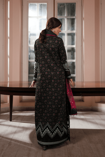 Afrozeh Faye black embroidered lawn suit, photo 2