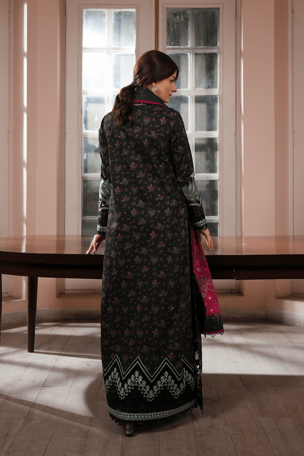 Afrozeh | Florette 26 | Faye-Brand:Afrozeh-Type:Ladies Clothes-Black-Lawn-House of Maryam- Buy in UK, USA