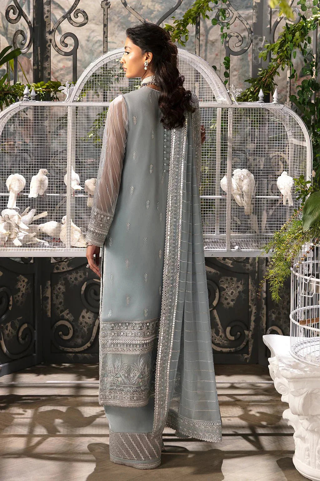 Afrozeh | La Fuchsia 24 | Coraline -  Afrozeh Formal - Original Designer Dress - House of Maryam