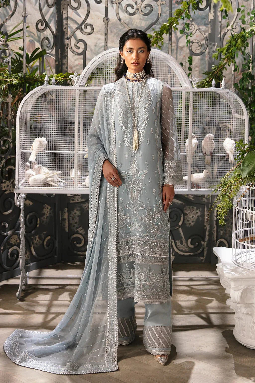 Afrozeh | La Fuchsia 24 | Coraline -  Afrozeh Formal - Original Designer Dress - House of Maryam