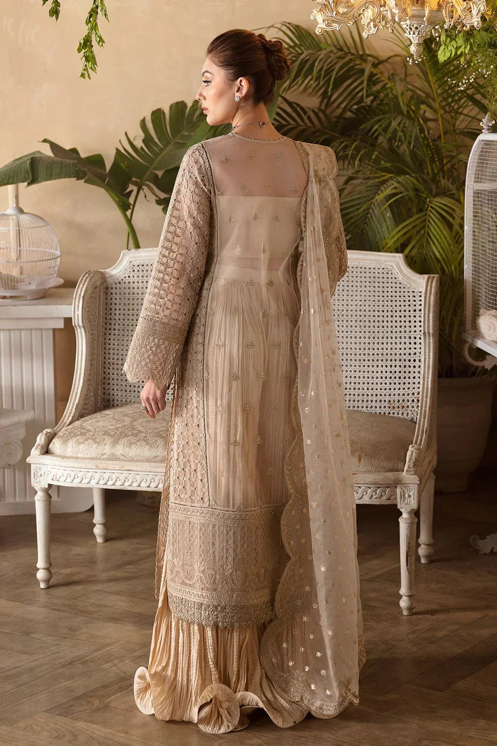 Afrozeh | La Fuchsia 24 | Daisy -  Afrozeh Formal - Original Designer Dress - House of Maryam