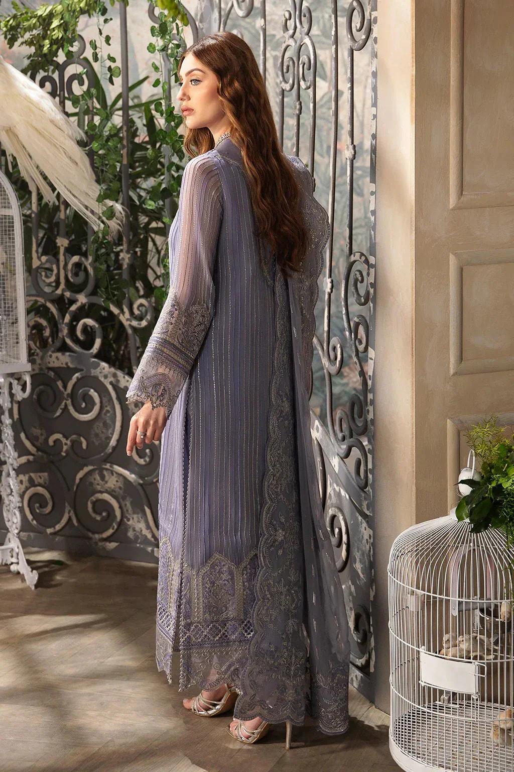 Afrozeh Elyssa chiffon formal suit, photo 2