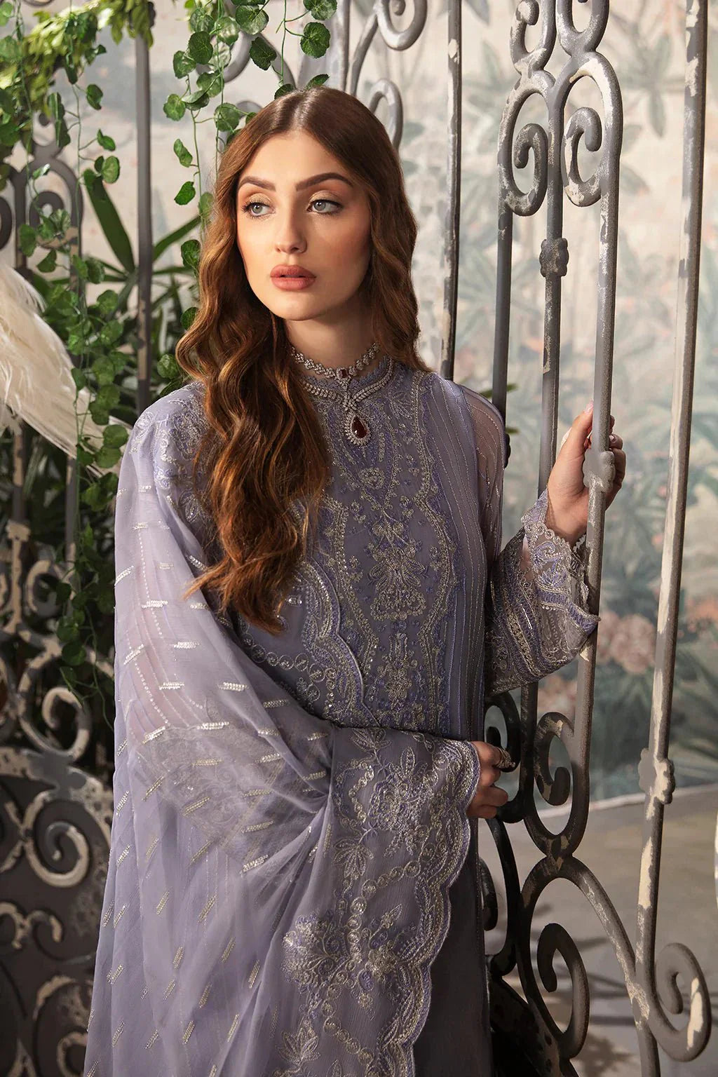 Afrozeh Elyssa chiffon formal suit, photo 4