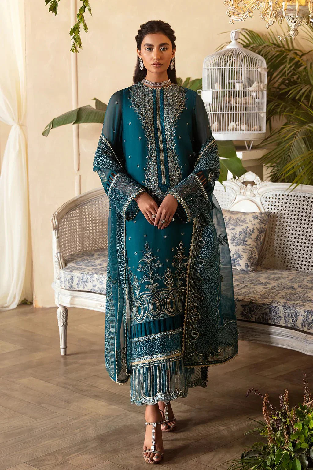 Afrozeh | La Fuchsia 24 | Liana -  Afrozeh Formal - Original Designer Dress - House of Maryam