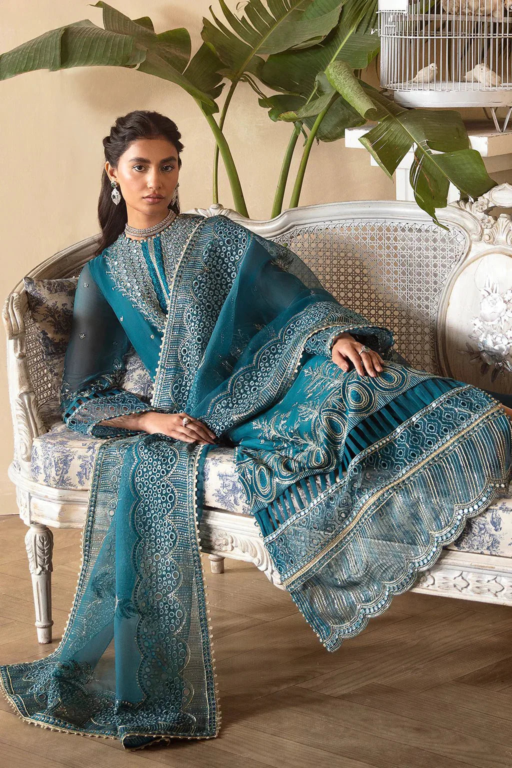 Afrozeh | La Fuchsia 24 | Liana -  Afrozeh Formal - Original Designer Dress - House of Maryam