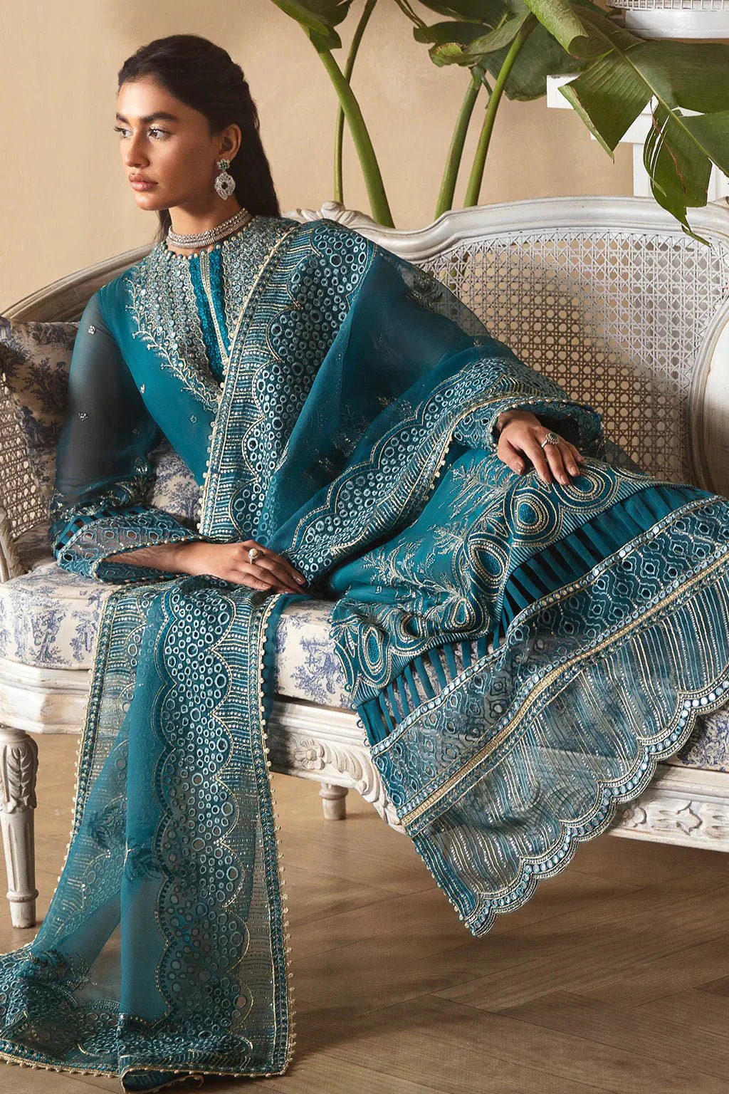 Afrozeh | La Fuchsia 24 | Liana -  Afrozeh Formal - Original Designer Dress - House of Maryam