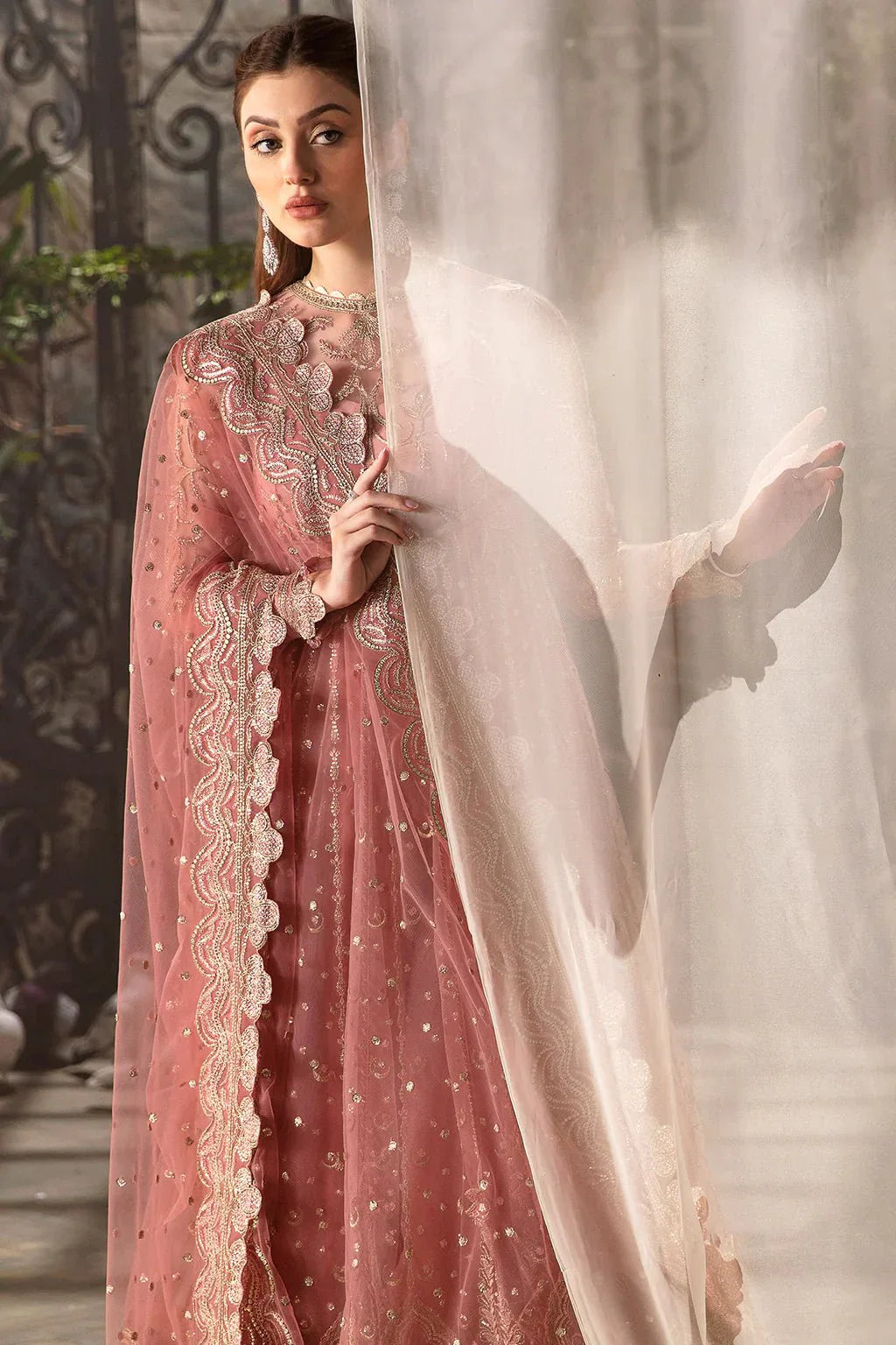 Afrozeh | La Fuchsia 24 | Rosa -  Afrozeh Formal - Original Designer Dress - House of Maryam