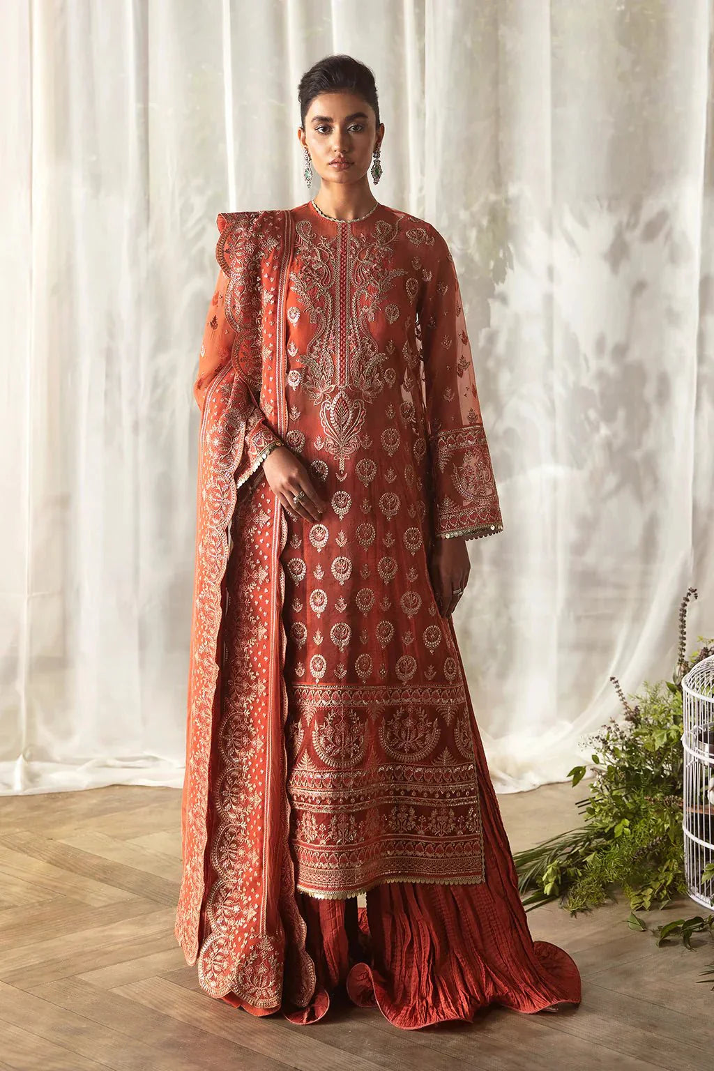 Afrozeh | La Fuchsia 24 | Sierra by Designer Afrozeh - House of Maryam - Pakistani Designer Ethnic Wear in {{ shop.shopifyCountryName }}