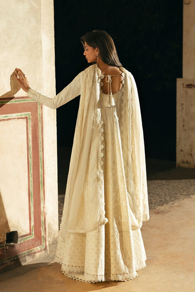 Afrozeh | Mulaqat Lawn 26 | Ishq-Brand:Afrozeh-Type:Ladies Clothes-Off White-Lawn-House of Maryam- Buy in UK, USA