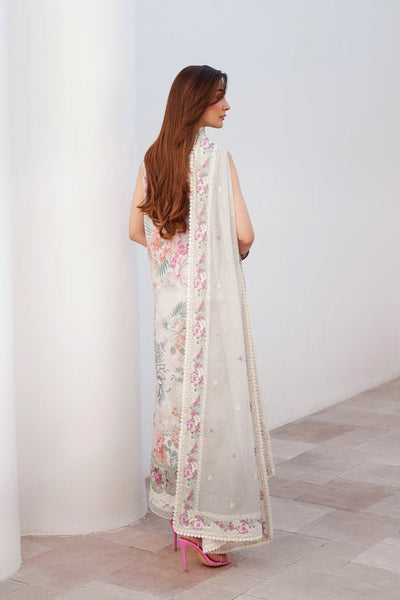 Afrozeh Auremyst light grey embroidered lawn suit, photo 2