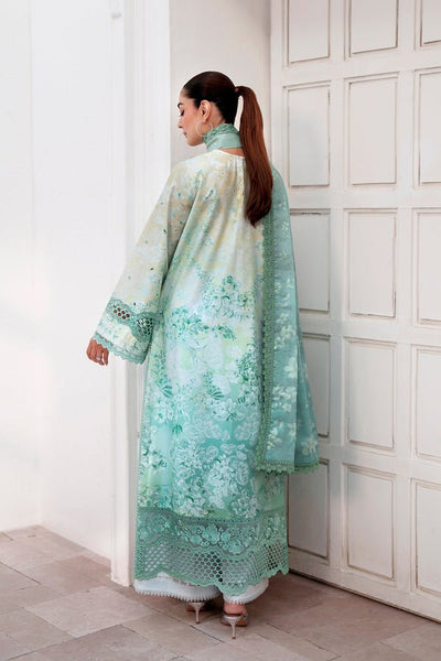 Afrozeh Auryn green embroidered lawn suit, photo 2