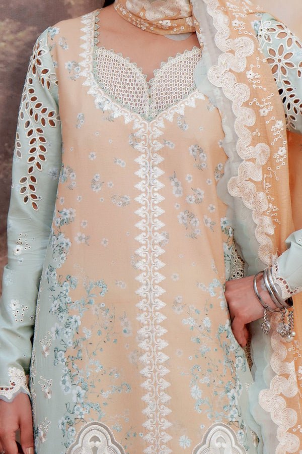Afrozeh | Sunspell 26 | VELYRA-Brand:Afrozeh-Type:Ladies Clothes-Ice Blue-Lawn-House of Maryam- Buy in UK, USA