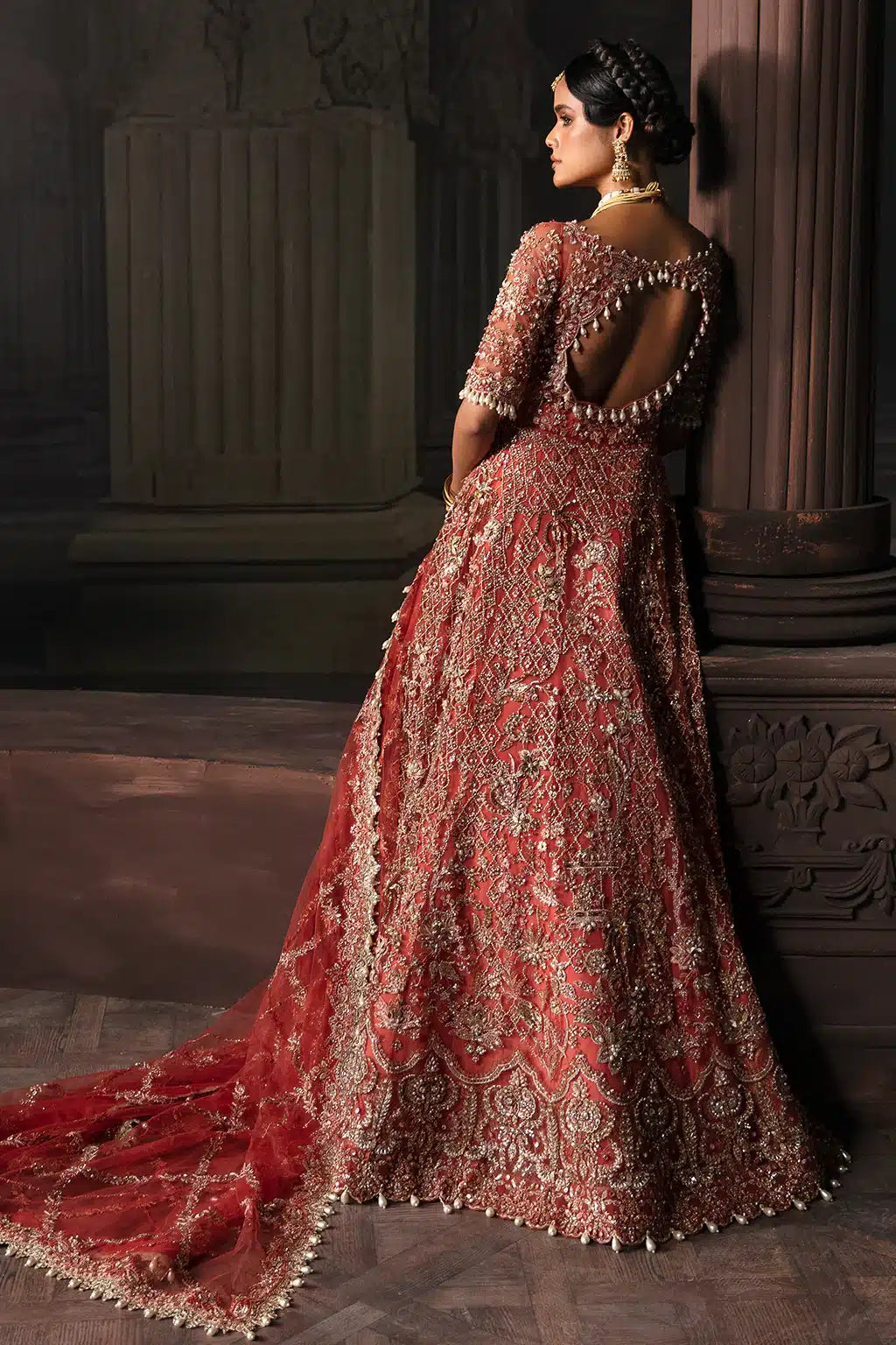 Afrozeh | The Brides Edit 23 | Lavinia by Designer Afrozeh - House of Maryam - Pakistani Designer Ethnic Wear in {{ shop.shopifyCountryName }}