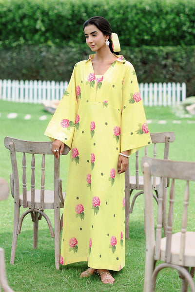 Afsanah | The Print Edit | AP-306-Brand:Afsanah-Type:Ladies Clothes-Lemon Yellow-Lawn-House of Maryam- Buy in UK, USA