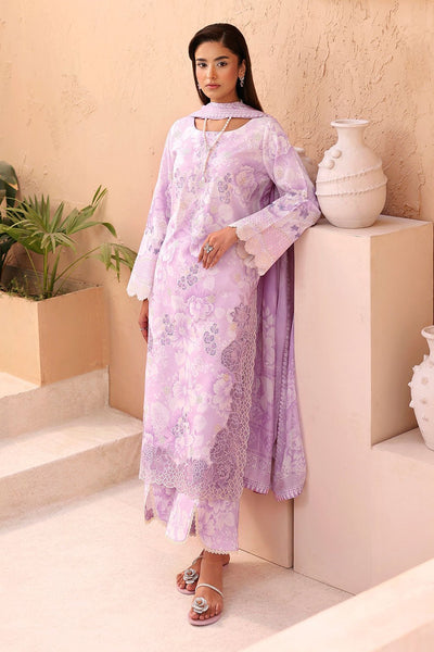 Afsanah | The Summer Palette | AL-202-Brand:Afsanah-Type:Ladies Clothes-Lilac-Lawn-House of Maryam- Buy in UK, USA