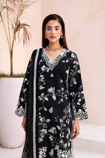 Afsanah | The Summer Palette | AL-204-Brand:Afsanah-Type:Ladies Clothes-Black-Lawn-House of Maryam- Buy in UK, USA