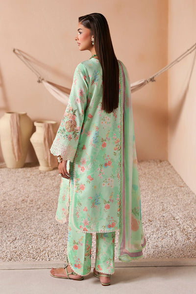 Afsanah | The Summer Palette | AL-207-Brand:Afsanah-Type:Ladies Clothes-Pastel Mint-Lawn-House of Maryam- Buy in UK, USA