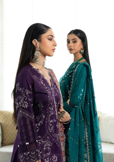 Aik Atelier | Samah Lawn 24 | LOOK 03 -  Aik Atelier Luxury - Original Designer Dress - House of Maryam