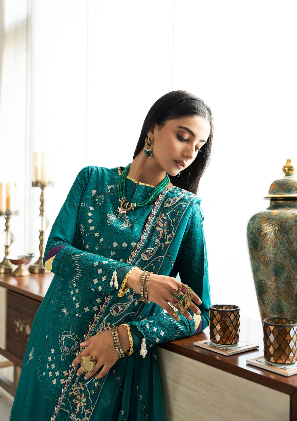 Aik Atelier | Samah Lawn 24 | LOOK 04 -  Aik Atelier Luxury - Original Designer Dress - House of Maryam