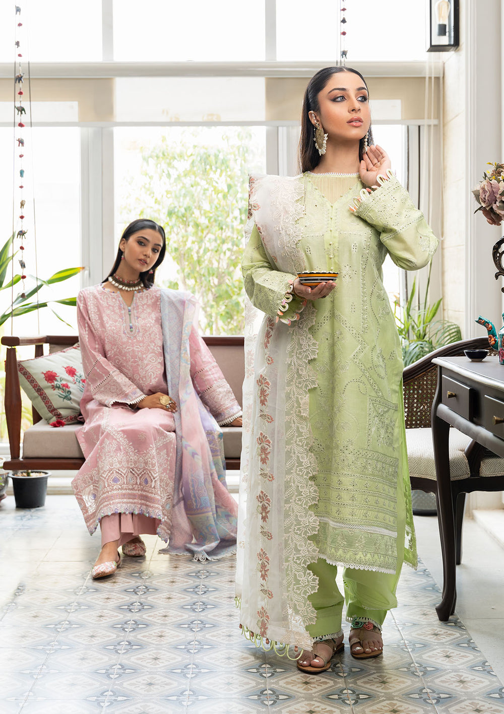 Aik Atelier | Samah Lawn 24 | LOOK 07 by Designer Aik Atelier - House of Maryam - Pakistani Designer Ethnic Wear in {{ shop.shopifyCountryName }}