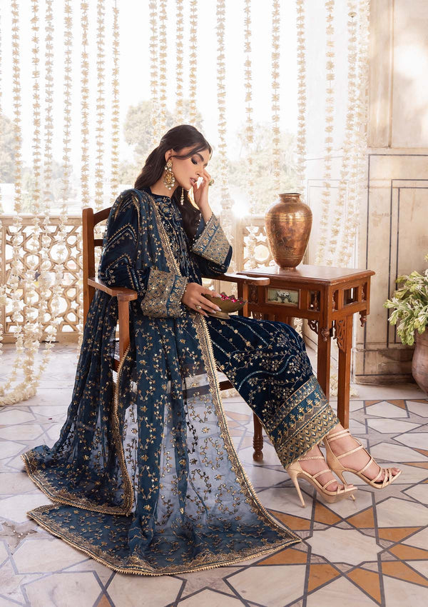 Aik Atelier | Luxury Velvet 25 | BAAGH - LOOK 01-4