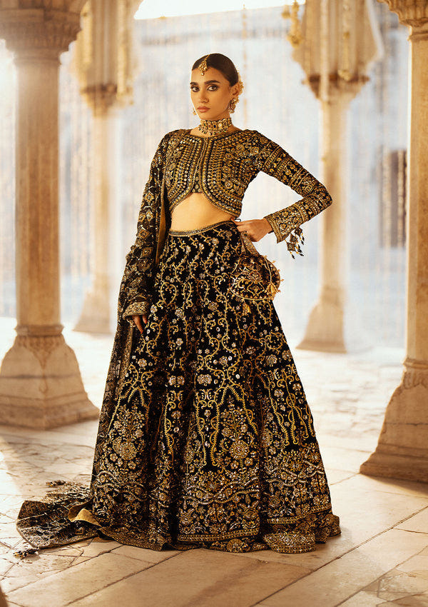 Aik Atelier | Dastoor Velvet 24 | DASTOOR - LOOK 01 -  Aik Atelier Ladies Clothes - Original Designer Dress - House of Maryam