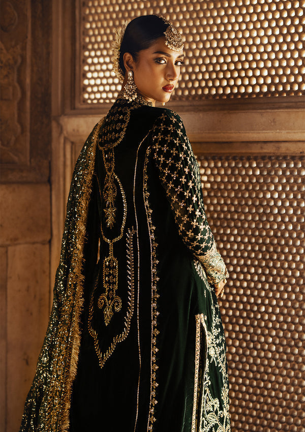 Aik Atelier | Dastoor Velvet 24 | DASTOOR - LOOK 02 -  Aik Atelier Ladies Clothes - Original Designer Dress - House of Maryam