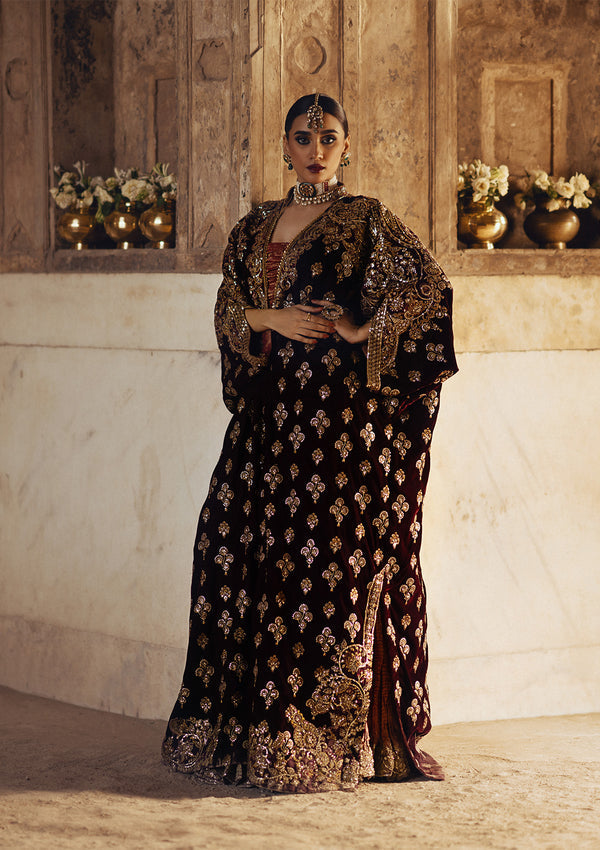 Aik Atelier | Dastoor Velvet 24 | DASTOOR - LOOK 03 -  Aik Atelier Ladies Clothes - Original Designer Dress - House of Maryam