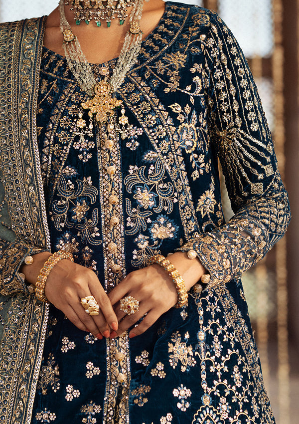 Aik Atelier | Dastoor Velvet 24 | DASTOOR - LOOK 05 -  Aik Atelier Ladies Clothes - Original Designer Dress - House of Maryam