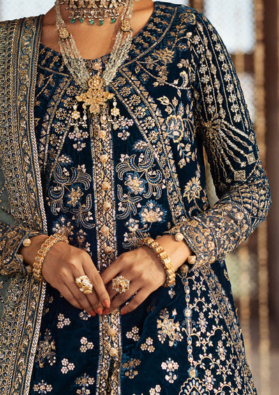 Aik Atelier | Dastoor Velvet 24 | DASTOOR - LOOK 05 -  Aik Atelier Ladies Clothes - Original Designer Dress - House of Maryam