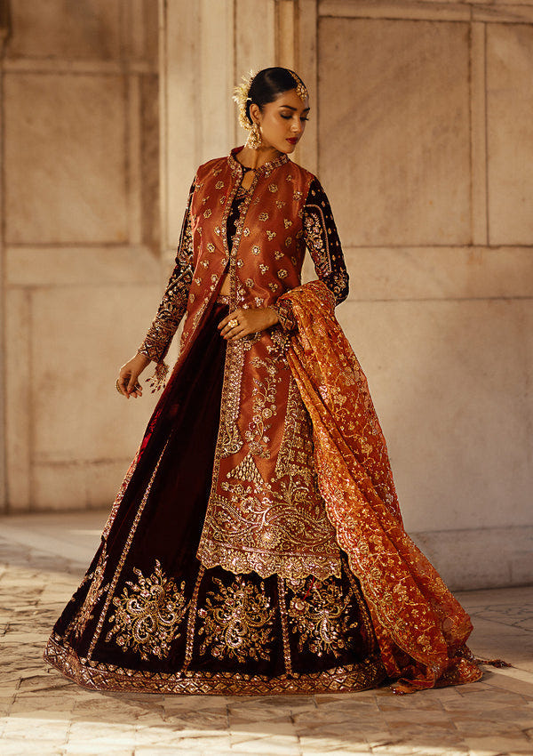 Aik Atelier | Dastoor Velvet 24 | DASTOOR - LOOK 06 -  Aik Atelier Ladies Clothes - Original Designer Dress - House of Maryam