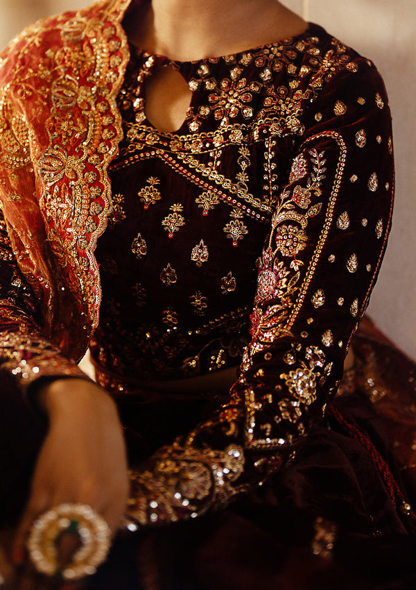 Aik Atelier | Dastoor Velvet 24 | DASTOOR - LOOK 06 -  Aik Atelier Ladies Clothes - Original Designer Dress - House of Maryam