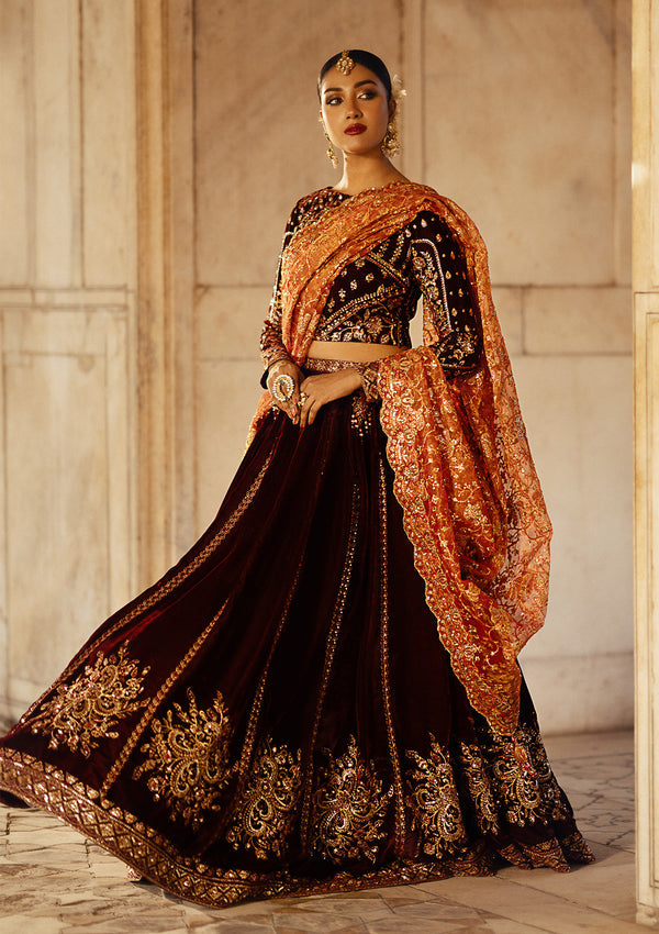 Aik Atelier | Dastoor Velvet 24 | DASTOOR - LOOK 06 -  Aik Atelier Ladies Clothes - Original Designer Dress - House of Maryam